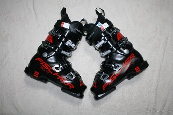 lyže Fischer 160 cm , boty Fischer - 7