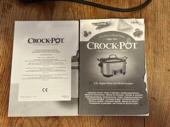 Multifunkční hrnec CrockPot (5,6ll) + NÁDOBA NAVÍC-TOP STAV - 7