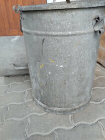 Staré zinkové nádoby - 7