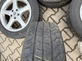 4x al kola 5x112 17 + pneu letní 225/55 R17C - 7