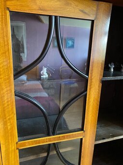 Starožitná knihovna Biedermeier - 7