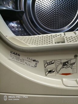 Prodám sušičku AEG s tepelným čerpadlem 8kg. - 7