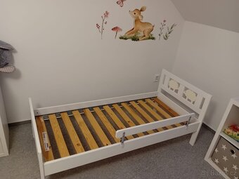 Dětská postýlka 160 x 70 cm + rošt + matrace - 7