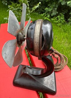 Starožitný ventilátor SVET krásný kousek pro sběratele - 7
