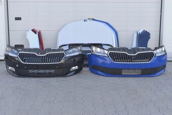 Škoda Fabia III, 3, 4 + lift - díly na přední část, airbagy - 7