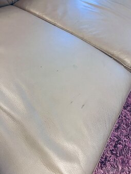 Kožená rohová sedačka 5 místná - 7