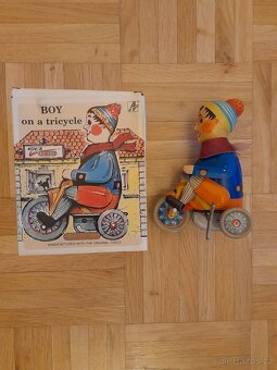 Plechová retro hračka - 7