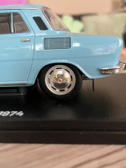 kovový model 1:24 ? auto Škoda 100L 1974,top stav - 7