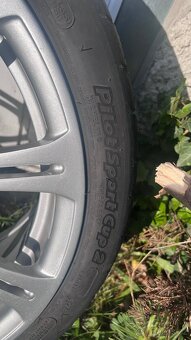 Alu disky BMW M3, s pneumatika Michelin pilot R19 - 7