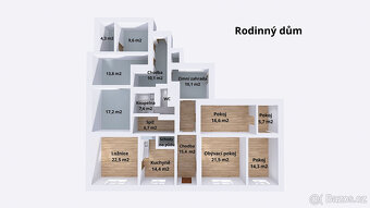 Prodej velký rodinný dům Nemilany - 7