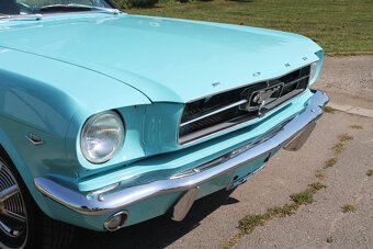 1965 Ford Mustang Coupe, 289 V8, automat, velmi pěkný - 7