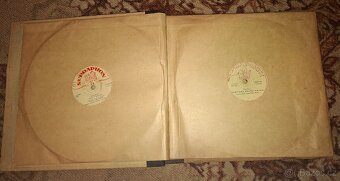 Šelakové gramofonové desky - Spejbl a Hurvínek - 25cm - 7
