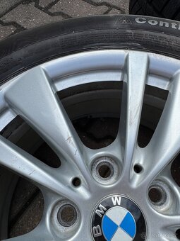 ALU disky 16” BMW – orig. sada, vyvážené, krásný stav + zimn - 7
