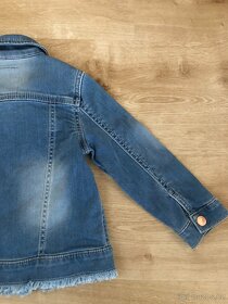 Dívčí džínová bunda vel. 86/92 F&F. - 7