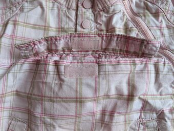 Růžová bundička H&M vel. 86 - 7