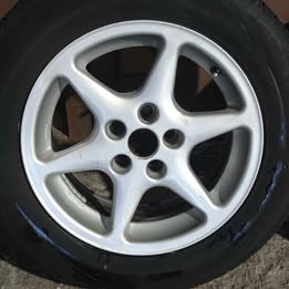 Alu disky 7Jx15, 5x100, ET28 + pneu 195/65 R15 - 7