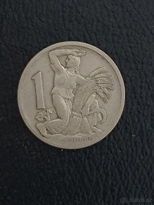 Prodám mince 1Kčs 1922-38 - 7