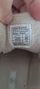 Kotníkové boty s kožíškem vel. 31 - 7