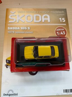 Prodám Škoda 1:43 Deagostini - 7