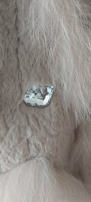 Nádherný kozich z králíka a límec z lisky - 7