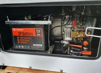 Elektrocentrála Daewoo DDAE10500DSE-3G 10,1KW DPH Faktura - 7