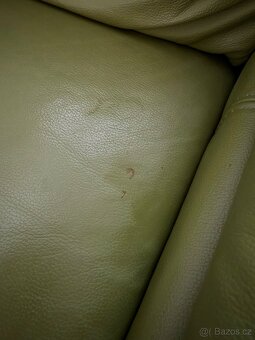 Velké kožené křeslo - 7