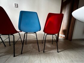 Staré laminátové židle Vertex - cena za všechny - 7