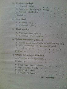 Kniha:TŘENÍ A JEDNODUCHÉ STROJE - r.1926 - 7