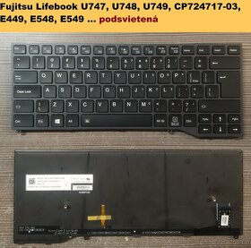 Klavesnice Fujitsu E753 E754 // E733 E734 E743// U747 U748 - 7