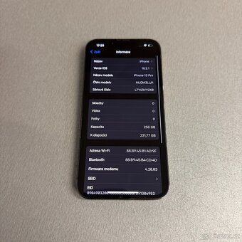 iPhone 13 Pro 256GB graphite, bez škrábance, záruka - 7
