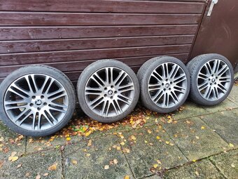 ALU kola Škoda Luxon 5x112 zánovní pneu 225/40 ZR18 - 7