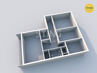 Prodej bytu 3+1 v Opavě Kateřinkách , 133928 - 7