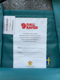 Nový batoh Fjällräven Kanken 7L oceangreen - 7