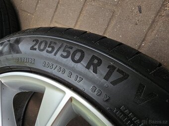 ALU letní kola Škoda 5x100 Scala R17 ET40 Stratos - 7
