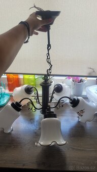 Rustikální lustr - 7