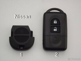 Nissan_chevrolet_Opel autoklíč obal klíče - 7