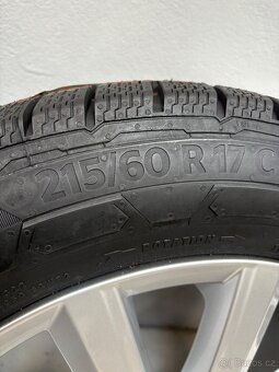 Alu Kola Vw T6 T6.1 215/65/17C Zimní Sada Nová Org.Vw - 7