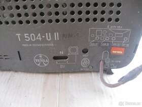 lampové rádio TESLA T504U-II Pionýr - rok 1949 - 7