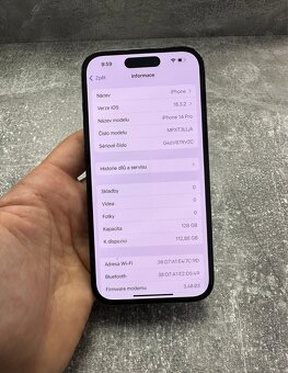 Apple iPhone 14 Pro 128gb vesmírně šedý - 7