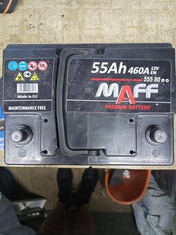 Autobaterie Maff 12V55 Ah - 7
