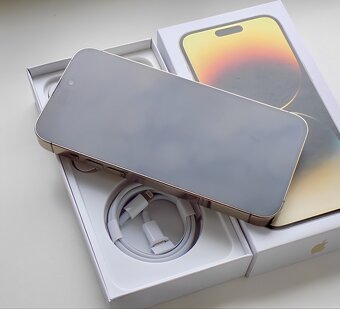 iPhone 14 Pro Gold BATERIE 100% TOP - 7