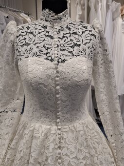 Svatebni saty velikost 38 - 7