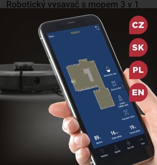 Robotický vysavač s mopem 3 v 1 CONCEPT VR 3210 REAL FORCE - 7