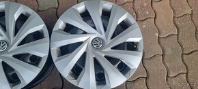 Plechové disky poklice VW Polo 5x100 5,5x15 ET40 Seat Ibiza - 7