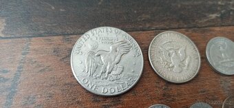 USA sada, lot Amerických mincí. - 7