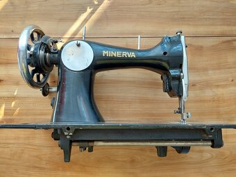 Šlapací šicí stroj Minerva retro Československo ZDARMA POŠTA - 7