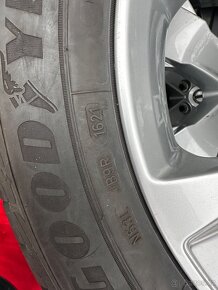 Alu kola VOLVO XC 40 II. V90 e18 zánovní sada zimní - 7