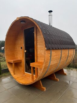 ZAHRADNÍ SUDOVÁ SAUNA 240cm DIY 2KR - 7