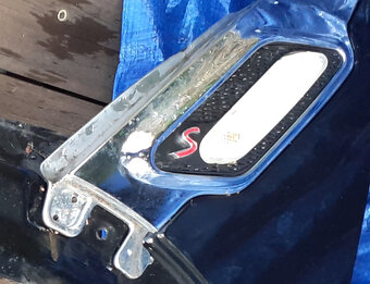 Mini Cooper S - Mřížky do blatníků s logem S - 7