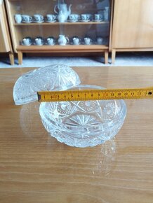 broušené, leptané a zlacené sklo bohemia crystal - 7